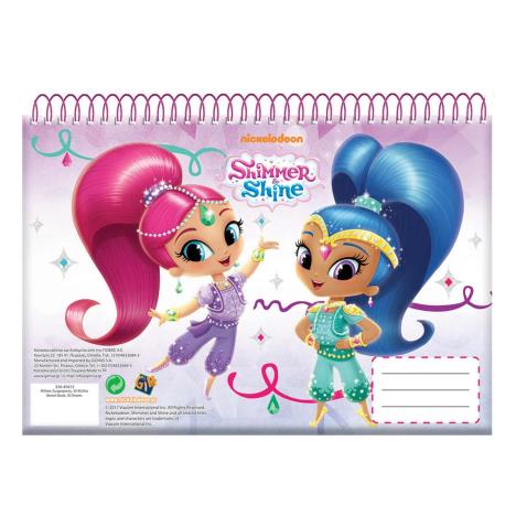 Shimmer & Shine A4 Spiral Notebook £1.49